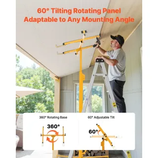 Повдигач за гипсокартон VEVOR LG-022/ 68 кг Повдигач за гипсокартон VEVOR LG-022/ 68 кг