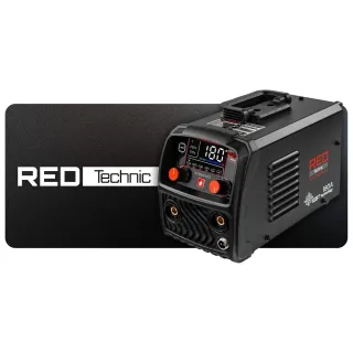 Инверторен заваръчен апарат RED TECHNIC RTMSTF0113/ 180A Инверторен заваръчен апарат RED TECHNIC RTMSTF0113/ 180A