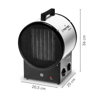 Електрически калорифер TROTEC TDS 30 M/ с термостат/400V/ 5kW