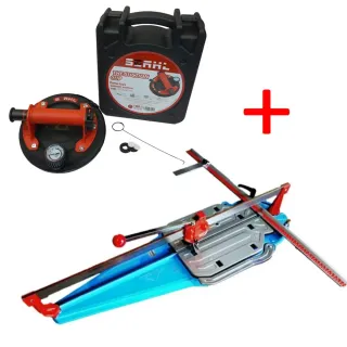 ПРОМО ПАКЕТ! Вендуза за плоскости STAHL The Suction Cup/ 200мм 180кг + Машина за рязане на плочки CENTO FERARRA CFTP-950/ 95 см