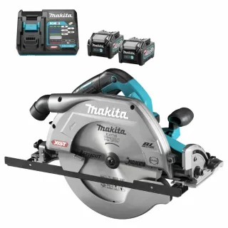 Акумулаторен циркуляр Makita HS011GT201/ 40V/ 2x5.0Ah