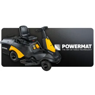 Тракторна косачка Powermat PM-OTS-6HPM/ 6 к.с./ 150 л/ 660 мм