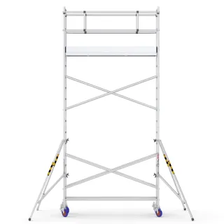 Професионално мобилно алуминиево скеле CONDOR ProtubeS6/ 6,2 м