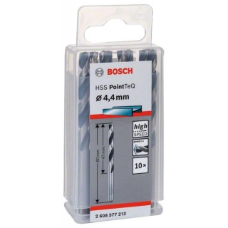 Свредло HSS за метал PoinTec 4.4 mm на Bosch комплект 10 бр. Свредло HSS за метал PoinTec 4.4 mm на Bosch комплект 10 бр.