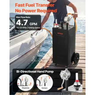 Резервоар за гориво Vevor FF-920S-30Gal-4/ 114 л Резервоар за гориво Vevor FF-920S-30Gal-4/ 114 л