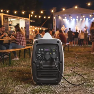 Инверторен бензинов генератор STAHLWERK IG-3500 ST/ 3,5 kW / 230V/ 8л Инверторен бензинов генератор STAHLWERK IG-3500 ST/ 3,5 kW / 230V/ 8л