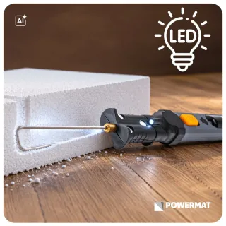 Акумулаторен термонож Powermat PM-BNT-4.2T/ 4,2V/ 2Ah Акумулаторен термонож Powermat PM-BNT-4.2T/ 4,2V/ 2Ah