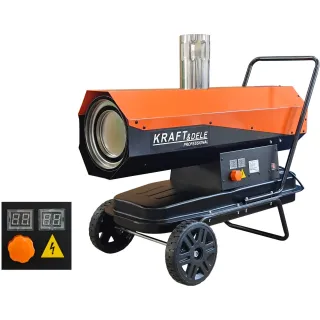 Дизелов калорифер KraftDele KD5961/ с термостат/ 30kW/ 18л / 520 м³/ч Дизелов калорифер KraftDele KD5961/ с термостат/ 30kW/ 18л / 520 м³/ч