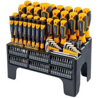 Комплект отвертки, битове, вложки и шестограми Powermat PM-ZW-132ZN/ 132 бр.