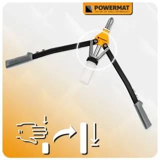 Ръчна нитачка POWERMAT PM-NIR-525T/ 525 мм Ръчна нитачка POWERMAT PM-NIR-525T/ 525 мм