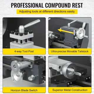 Струг за метал VEVOR JSMNCC8X16HHPJ001V2/ 1100W