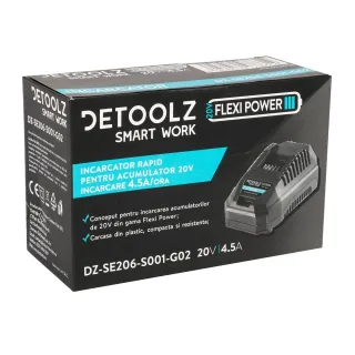 Зарядно устройство Detoolz DZ-SE206-S001-G02/ 4.5 A