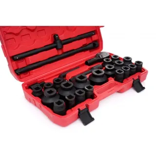 Комплект ударни вложки с тресчотка KraftDele KD11758/ 26 броя Комплект ударни вложки с тресчотка KraftDele KD11758/ 26 броя