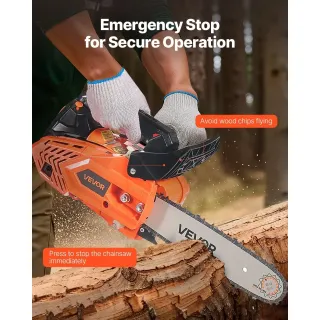 Бензинов верижен трион VEVOR 2500/ 1,02 к.с. Бензинов верижен трион VEVOR 2500/ 1,02 к.с.