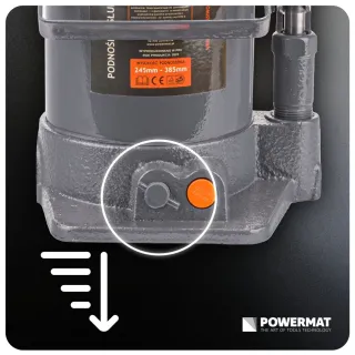Бутилков крик POWERMAT PM-PHS-32T/ 32 т