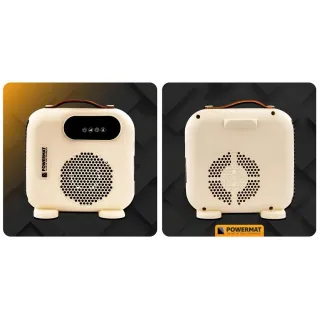 Електрически отоплител Powermat PM-TWE-2000D-LCD/ 2kW/ LCD дисплей/ термостат