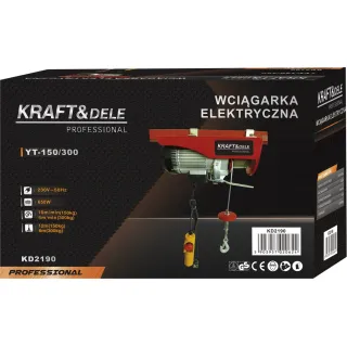 Електрическа лебедка KraftDele KD2190/ 650W