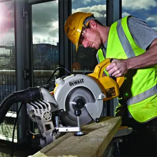 Настолен циркуляр с герунг DeWALT DWS778, ф 250 мм, 1850W