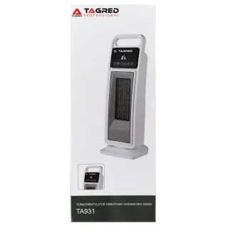 Електрически отоплител с дистанционно TAGRED TA931/ 2000W