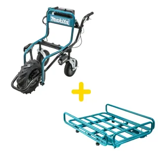 Акумулаторна количка Makita DCU180Z/ 18V+18V