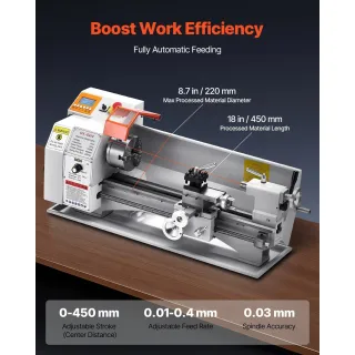 Струг за метал VEVOR MX-S450/ 1250W