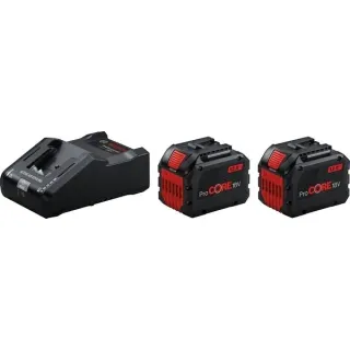 Стартов комплект Bosch 2xPC18V12.0+18V-1/ 18V/ 2x12Ah