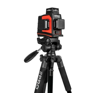 Комплект лазерен нивелир със статив и аксесоари PRO LK-360.3DG + TR-650F/ 30 м