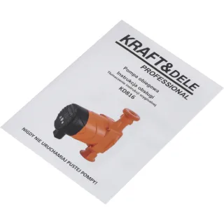 Циркулационна помпа KraftDele KD816 25-4/80/ 5-45W Циркулационна помпа KraftDele KD816 25-4/80/ 5-45W