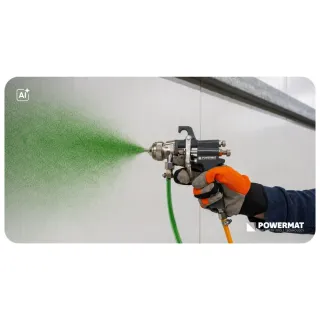 Пневматичен агрегат за боядисване Powermat PM-PAM-10T/ 10 л Пневматичен агрегат за боядисване Powermat PM-PAM-10T/ 10 л