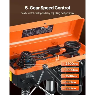 Настолна бормашина VEVOR DP25013B/ 550W Настолна бормашина VEVOR DP25013B/ 550W