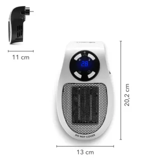 Отоплител за контакт Trotec TFC 1 E/ 500W