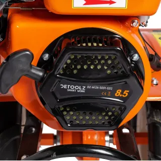 Бензинова мотофреза Detoolz DZ-M126-S001-G02/ 8,5 к.с.