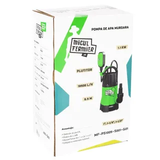 Потопяема помпа с поплавък MICUL FERMIER MF-PS1005-S001-G01/ 1.1kW