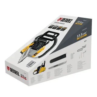 Бензинов верижен трион DENZEL DSX-5218/ 3 к.с