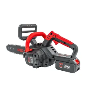 Акумулаторен верижен трион RED TECHNIC RTPAK0124/ 21V/ 2x4Ah