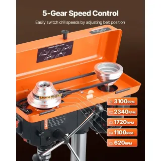 Настолна бормашина VEVOR DP20013B/ 500W