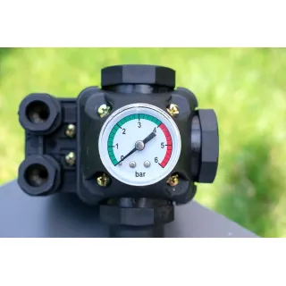 Комбиниран трипътен пресостат с манометър Gmax KRS-7/ 1