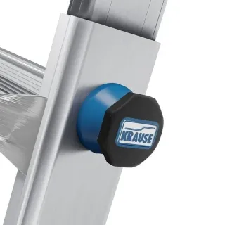 Алуминиева телескопична стълба с платформа KRAUSE SkyMatic/ 1x5-9