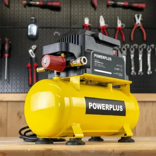 Компресор за въздух Power Plus POWX17215/ 750W/ 6л