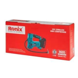 Акумулаторен мини компресор Ronix 8605/ 20V/ 2Ah