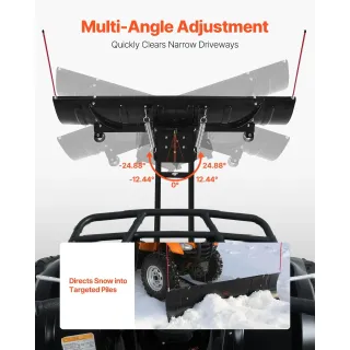 Приставка снегорин VEVOR ATV-001J-60/ 1524х385 мм