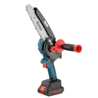 Акумулаторен мини верижен трион Ronix 8658/ 20V/ 2x2Ah