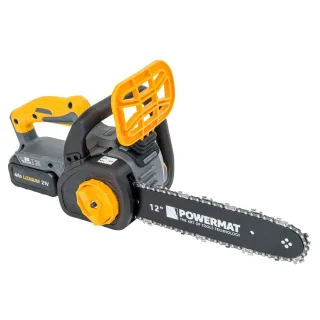 Акумулаторен верижен трион POWERMAT PM-MPA-4AHM/ 21V/ 2x4Ah
