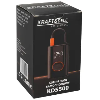 Акумулаторен компресор KraftDele KD5500/ 5000mAh Акумулаторен компресор KraftDele KD5500/ 5000mAh