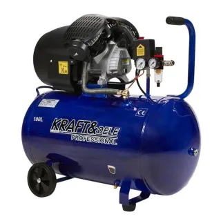 Компресор за въздух KraftDele KD4065/ 100 л/ 3000W