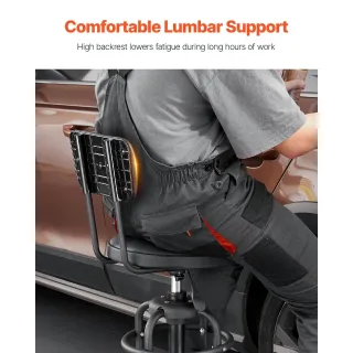 Работен стол с облегалка VEVOR XF8W201/ 136 кг