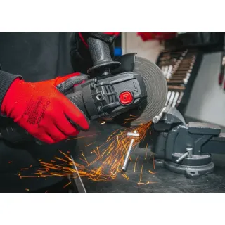 Електрически ъглошлайф + 10 бр. дискове RED TECHNIC RTSZK0013/ 1,3kW