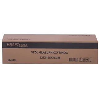 Работна маса за плочки KraftDele KD11982/ 221x115 см Работна маса за плочки KraftDele KD11982/ 221x115 см