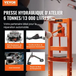 Хидравлична преса VEVOR QJDSQCYYJCS6T0LECV0/ 6 т