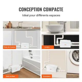 Канализационна помпа VEVOR FLO300/ 350W